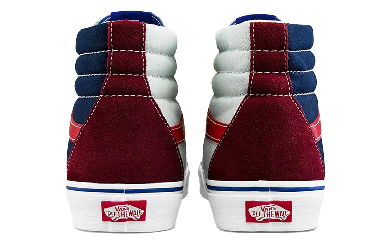 (WMNS) Vans SK8-HI (MIX & MATCH) MULTI 'Red Blue' VN0A4U3C2PJ