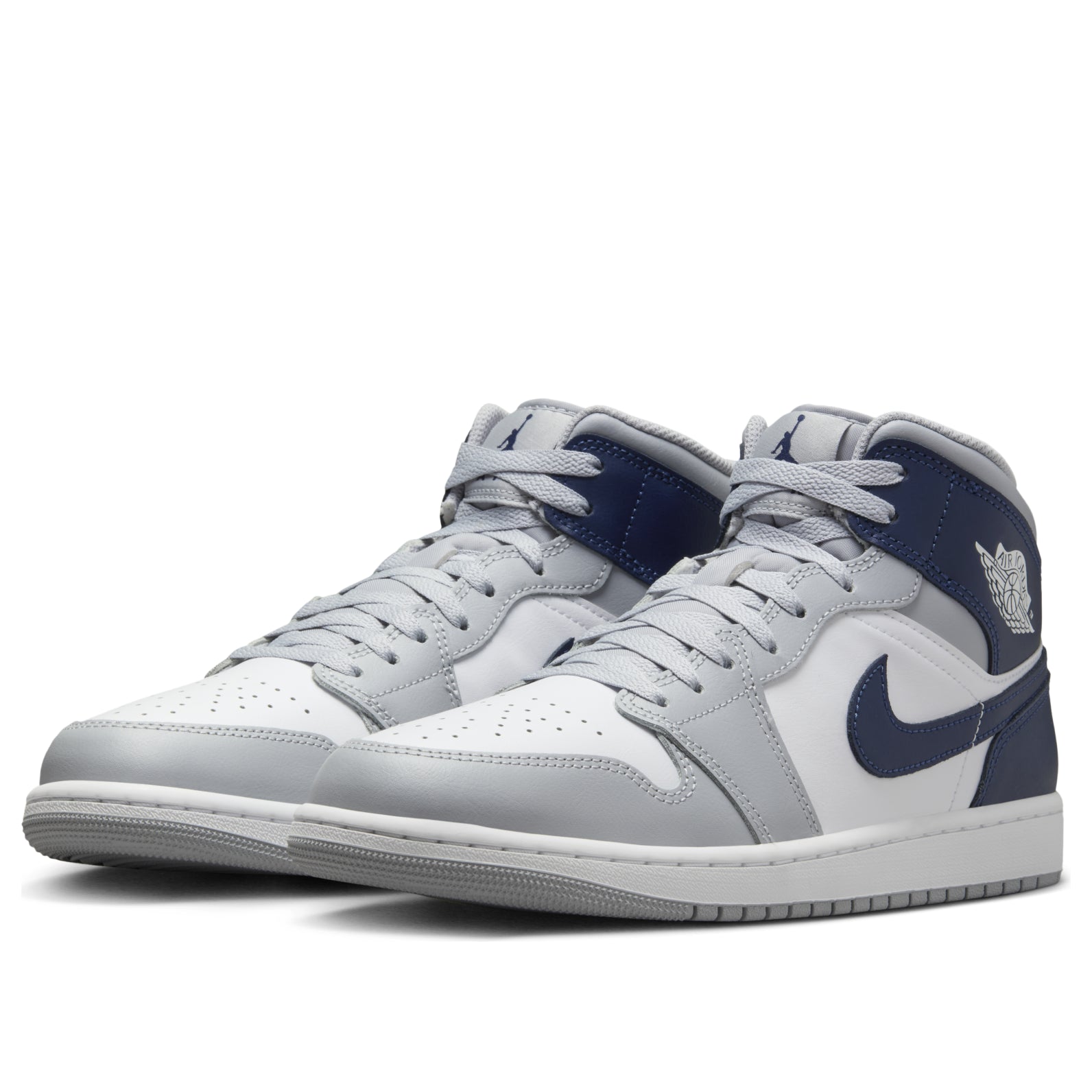 Air Jordan 1 Mid 'Wolf Grey Midnight Navy'  DQ8426-104