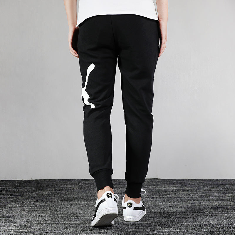 PUMA Big Logo Graphic Pants 'Black' 581037-01