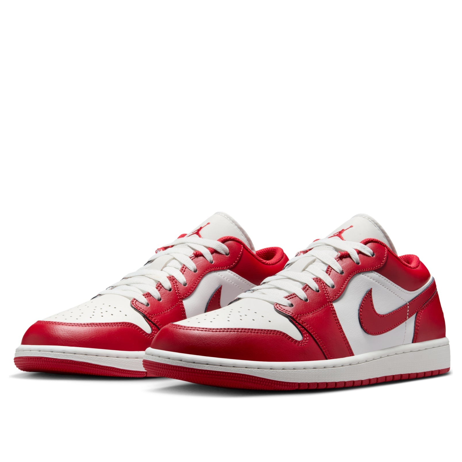 Air Jordan 1 Low 'Summit White Varsity Red' 553558-166