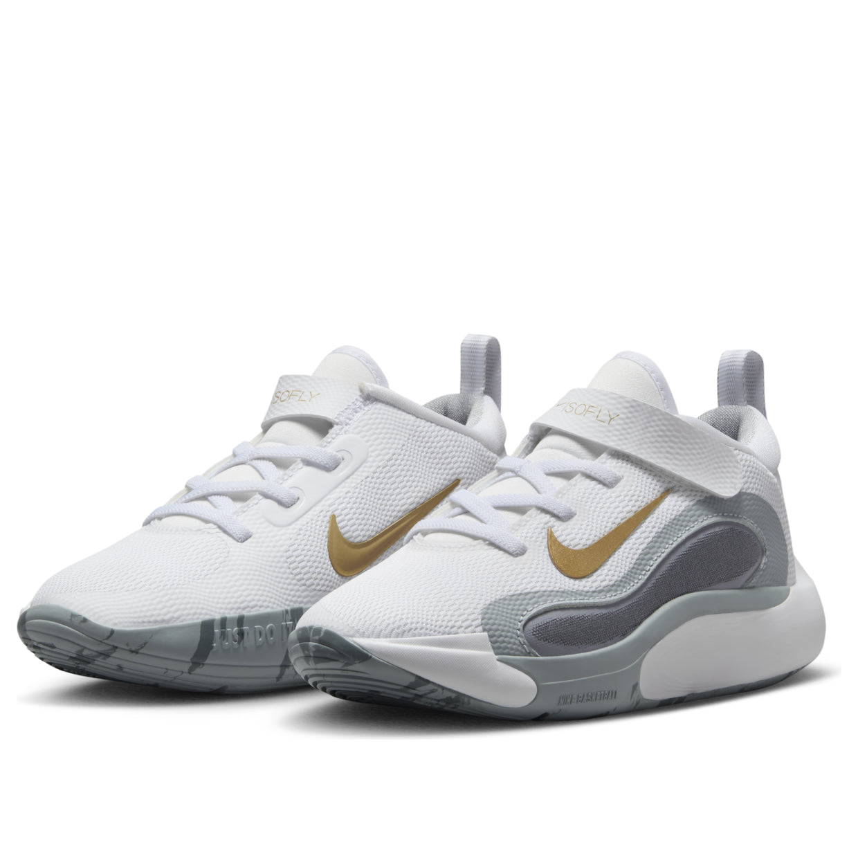 (PS) Nike IsoFly 'White Grey Gold' FQ7670-100