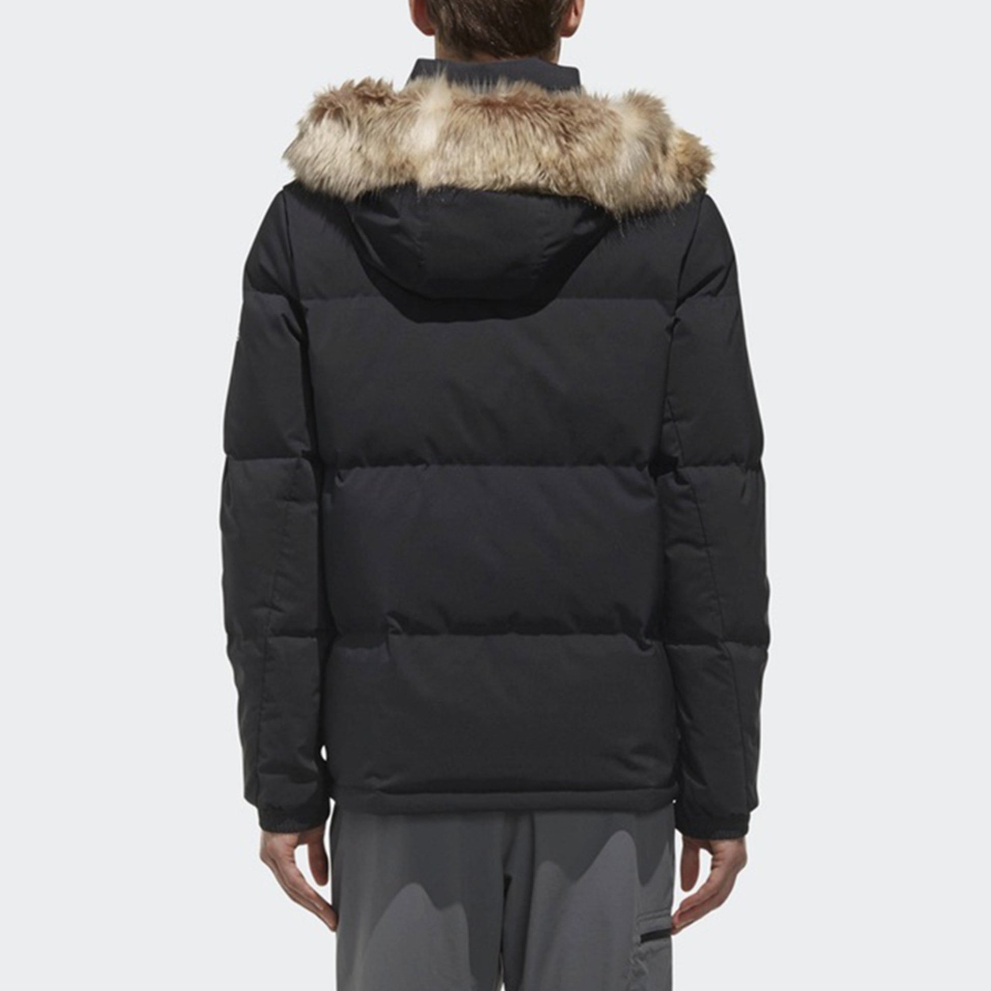 adidas Down Puffa 3Str Outdoor Men's Black DT7917