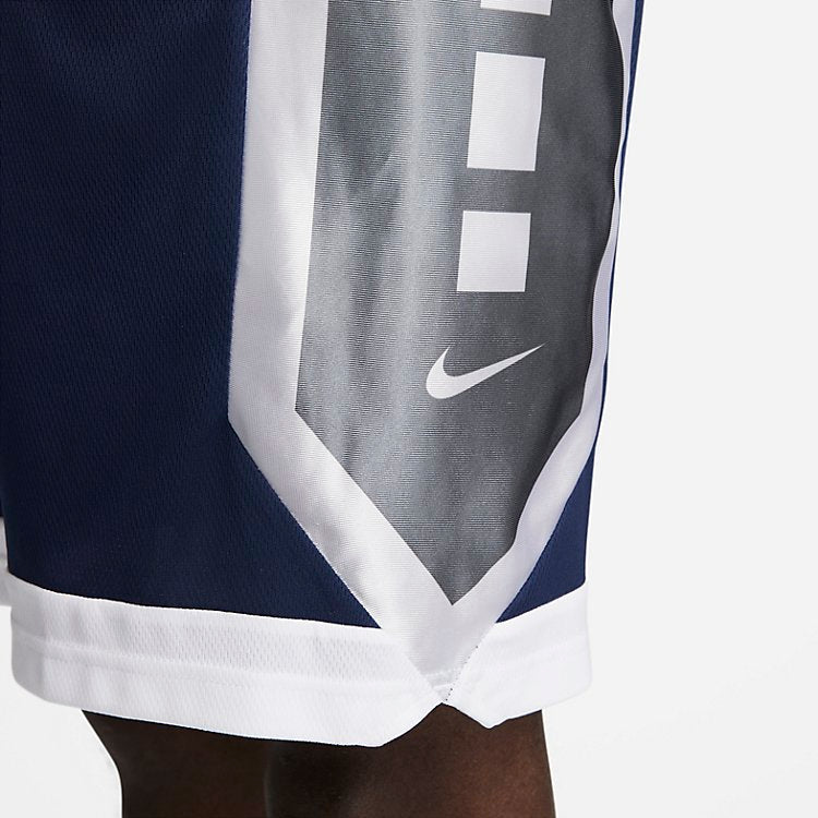 Nike Dri-fit Elite Basketball Shorts 'Midnight Navy White' DH7142-411