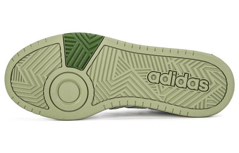 adidas Hoops 3.0 Mid 'White Green' GV9524