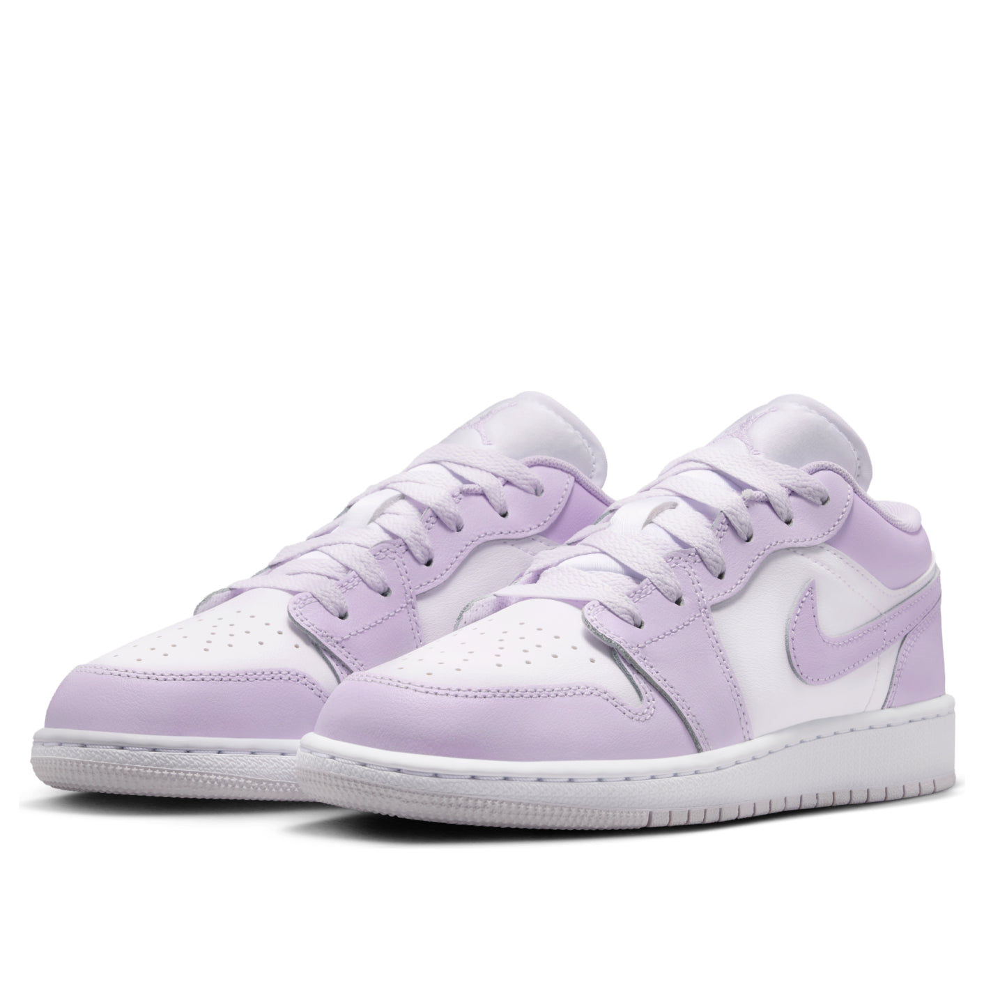 (GS) Air Jordan 1 Low 'Barely Grape Violet Mist' 553560-502