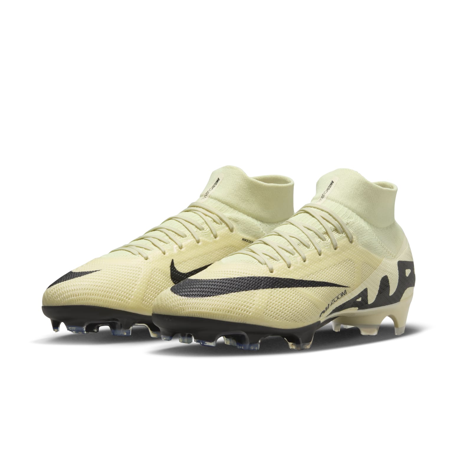 Nike Zoom Mercurial Superfly 9 Pro FG 'Lemonade Black' DJ5598-700