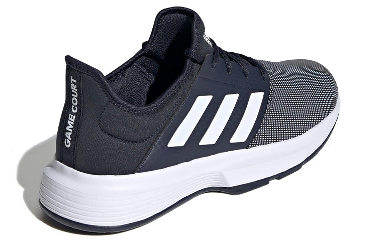 adidas Gamecourt Tennis Shoes Black/White FU8110