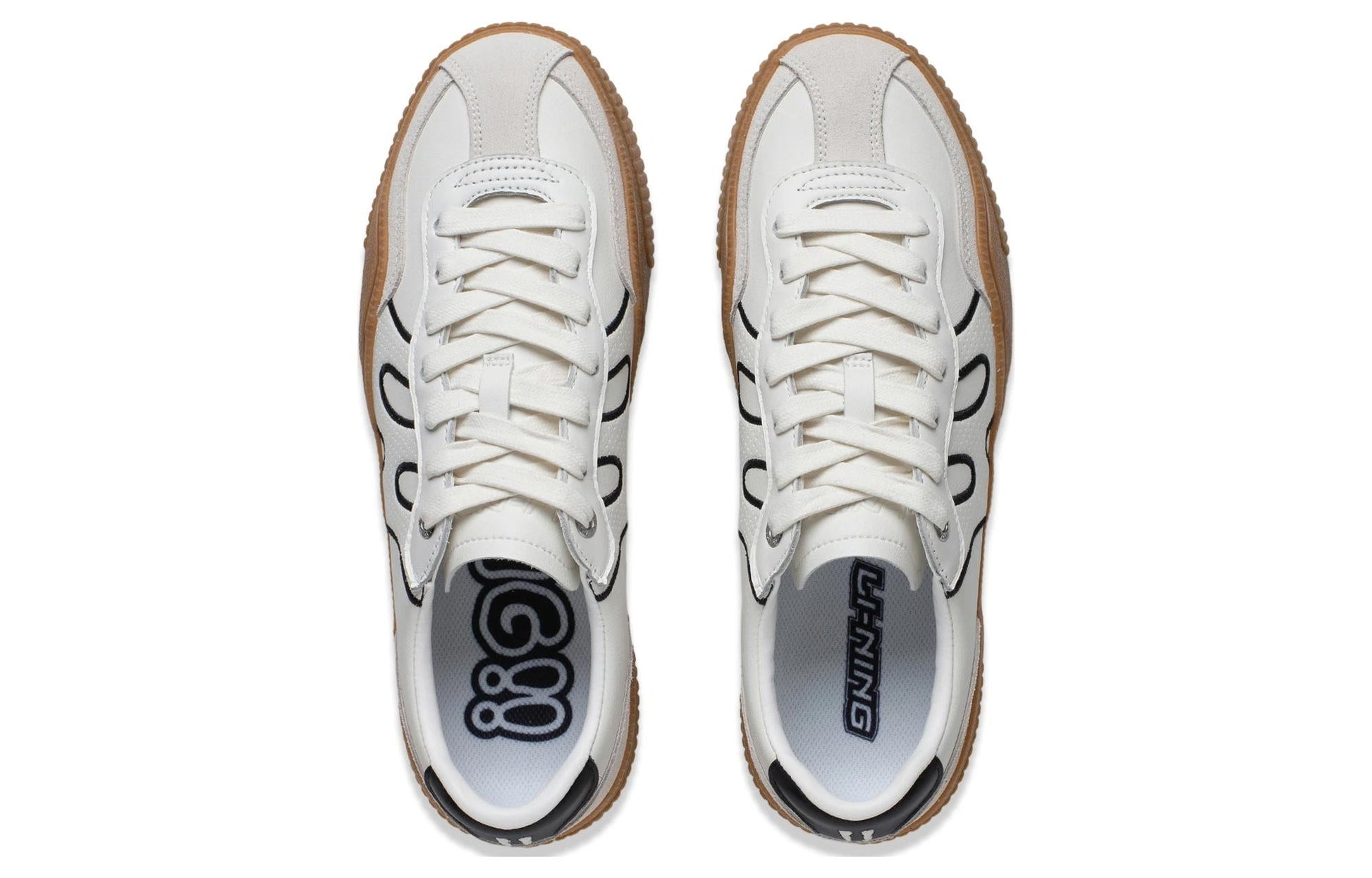 Li-Ning Yunchuan V2 'White Black Gum' AGCT393-1