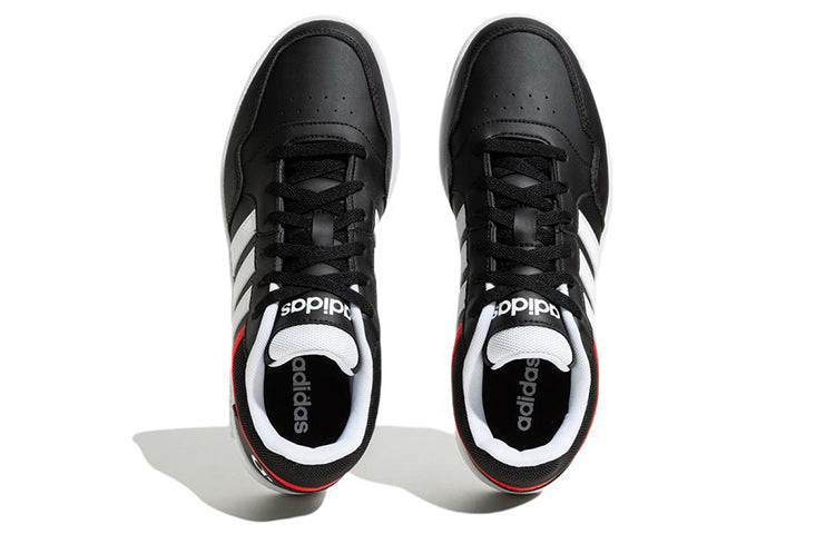 adidas Hoops 3.0 'Black White Red' H03778