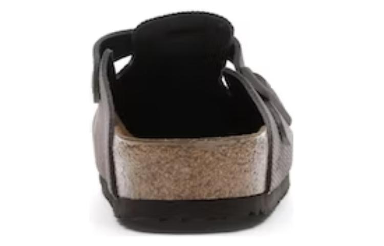 Birkenstock x Stussy Boston Clogs 'Anthracite' 1016811
