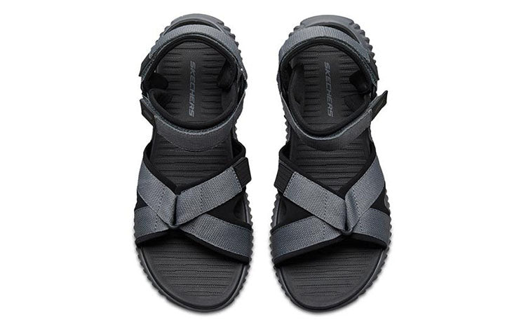 Skechers Elite Flex Sandal 'Grey Black' 51722-CCBK