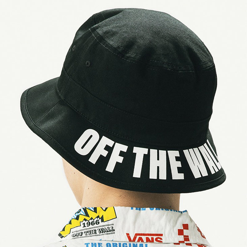 Vans Hankley Bucket Hat 'Black White' VN0A5F2UBLK