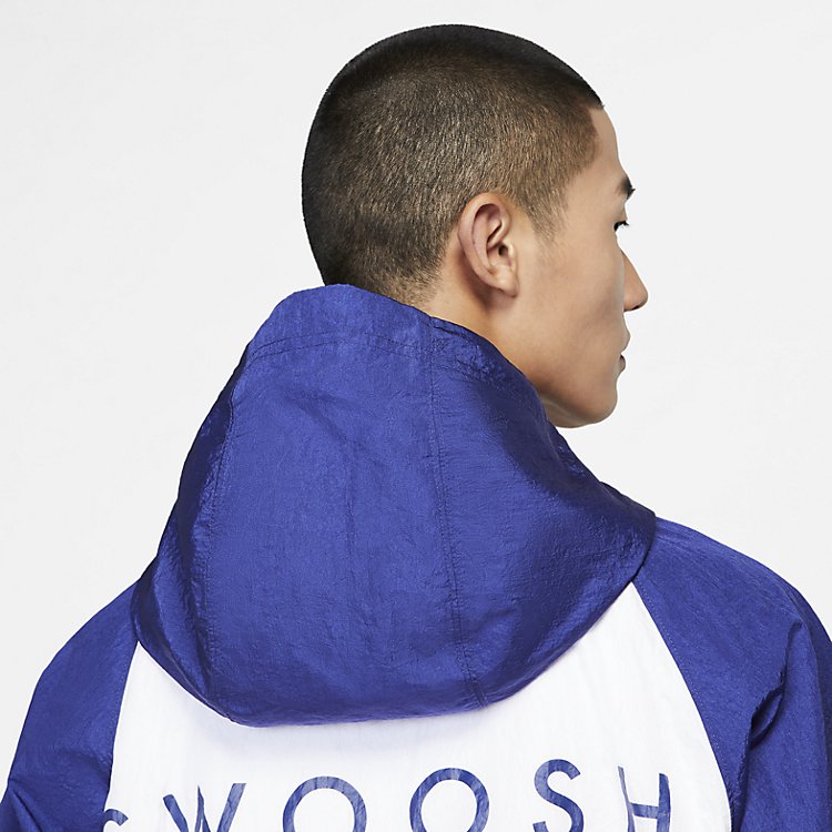 Nike Swoosh Jacket Cj4889-455 'Red/Blue/White' DD1089-455