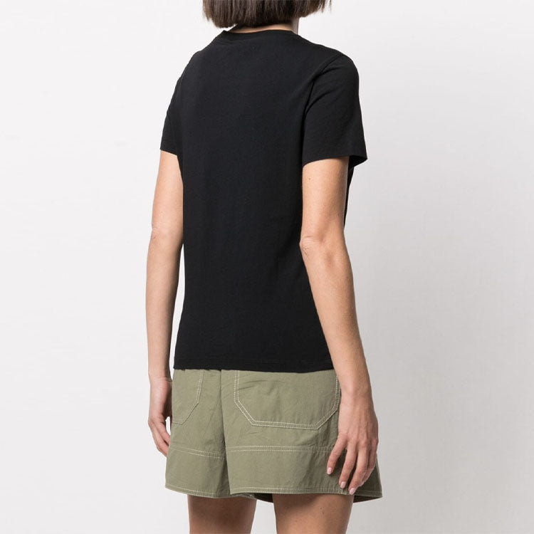 KENZO SS21 Logo Round-neck Short Sleeve Black FB52TS8464YB-99