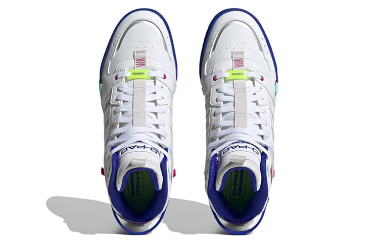 adidas neo D-Pad 'White Blue Purple' HQ6556