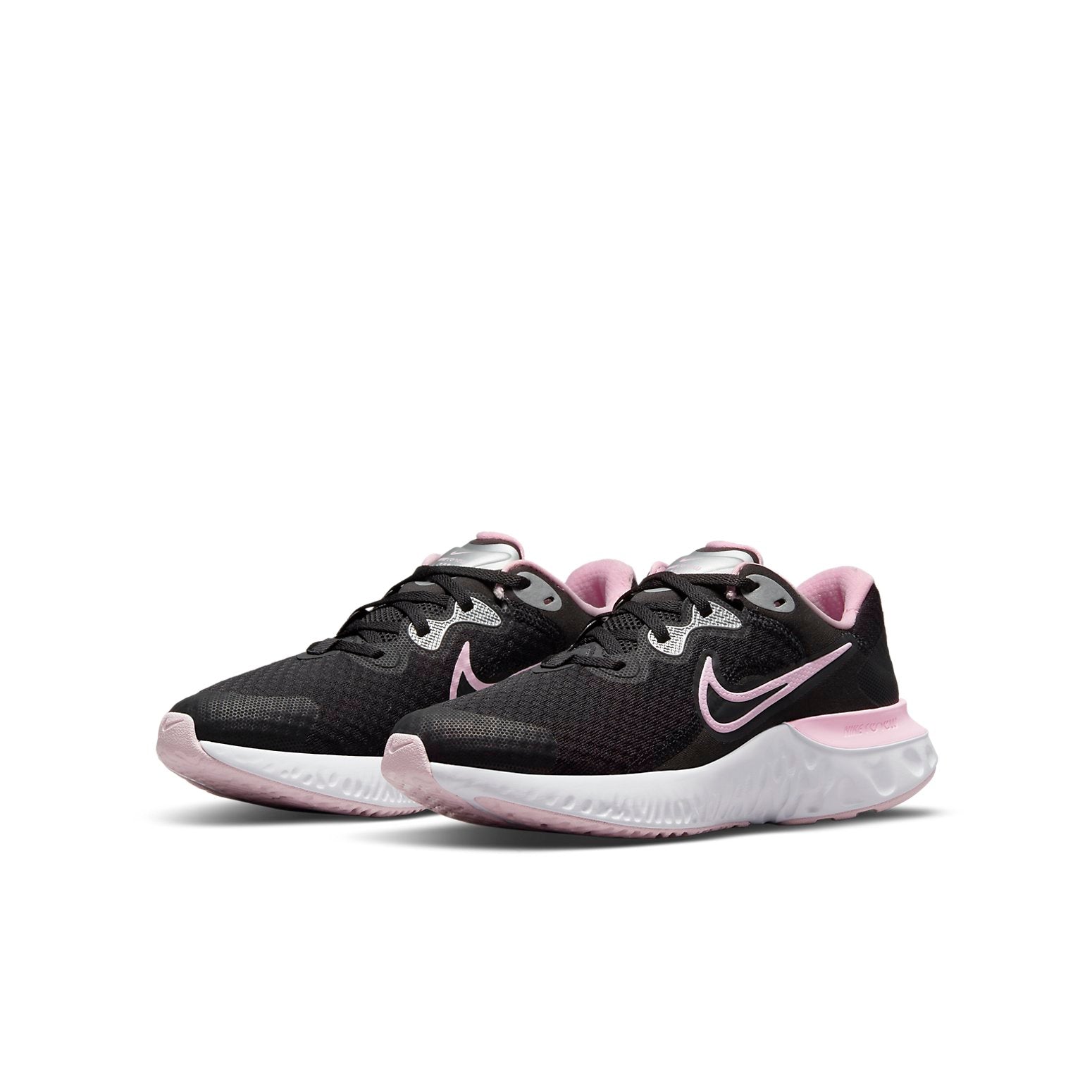 (GS) Nike Renew Run 2 Black/Pink CW3259-002
