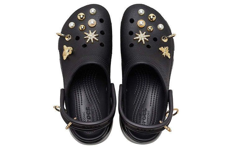(WMNS) Crocs Clog Shoe Black 207388-103
