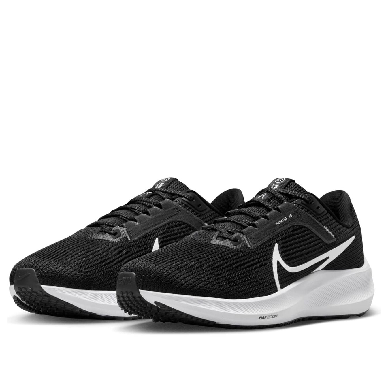 (WMNS) Nike Air Zoom Pegasus 40 Wide 'Black White' FN7991-001