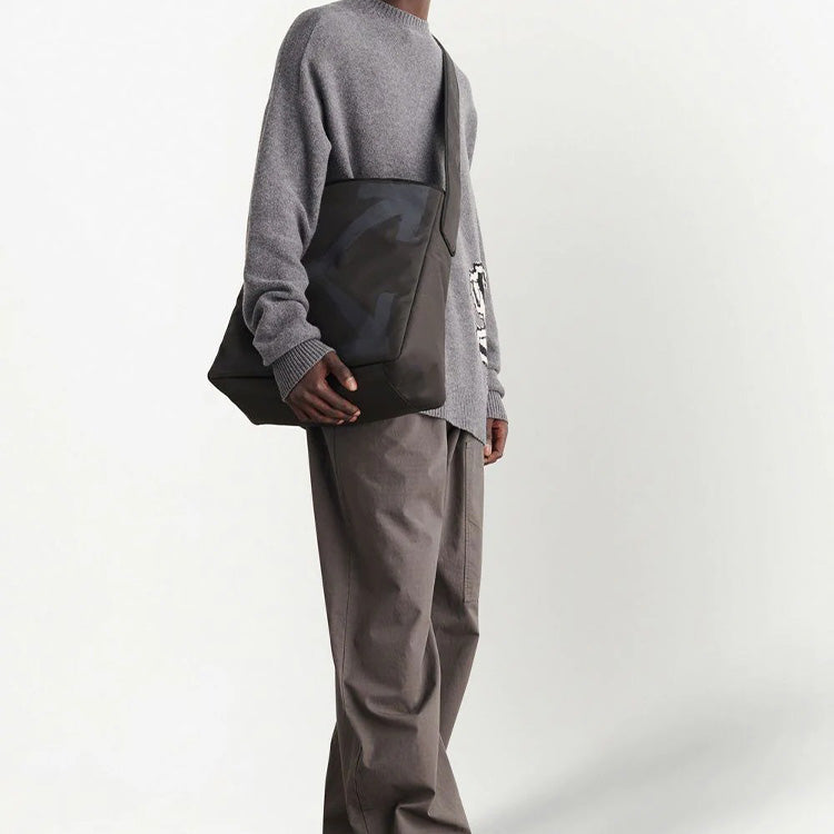 Off-White Off Core NS Tote 'Black Dark Grey' OMNA173F22FAB0021007