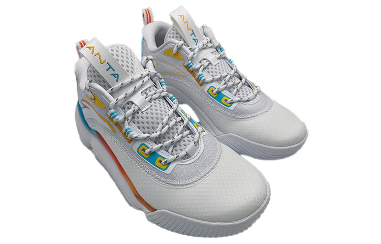ANTA Basketball Collection 'White Blue Orange' 112141643S-2
