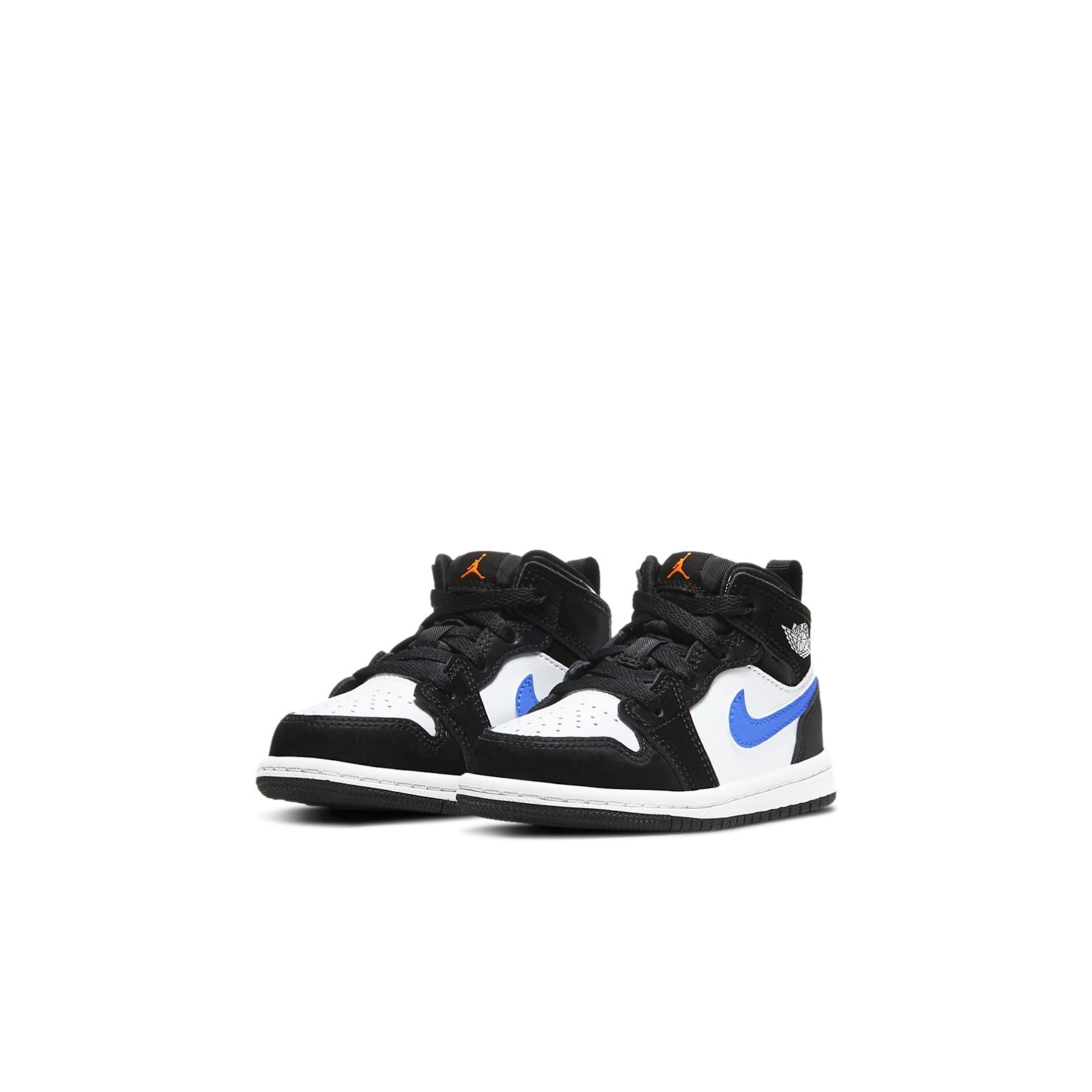 (TD) Air Jordan 1 Mid 'Blue Black White' 640735-084