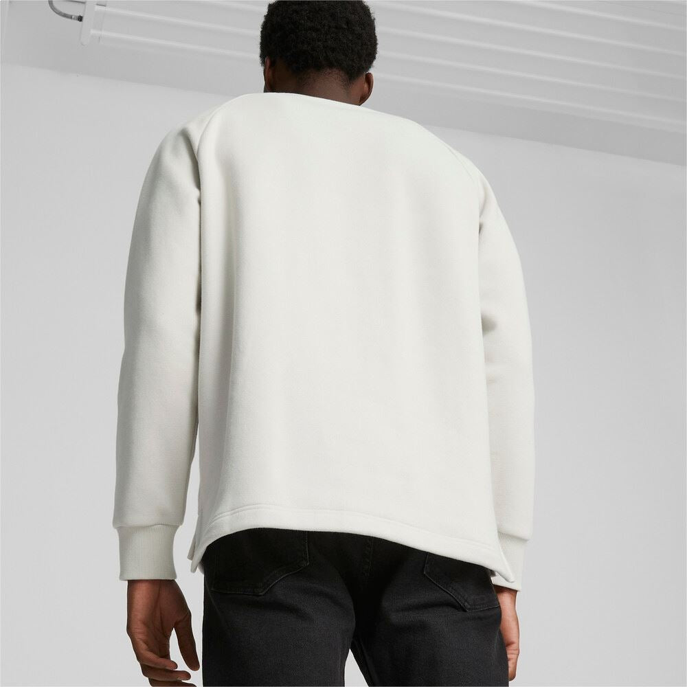 PUMA Popular Series Classics Textured Crew Neck Shirt 'White' 625299-17