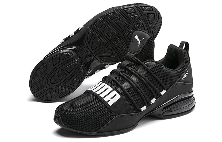 PUMA Cell Regulate Woven Low-top Running Shoes Black/White 192491-02
