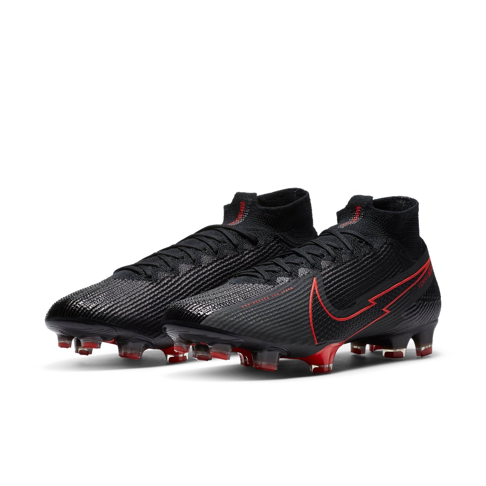 Nike Mercurial Superfly 7 Elite FG 'Chile Red Pack - Black' AQ4174-060