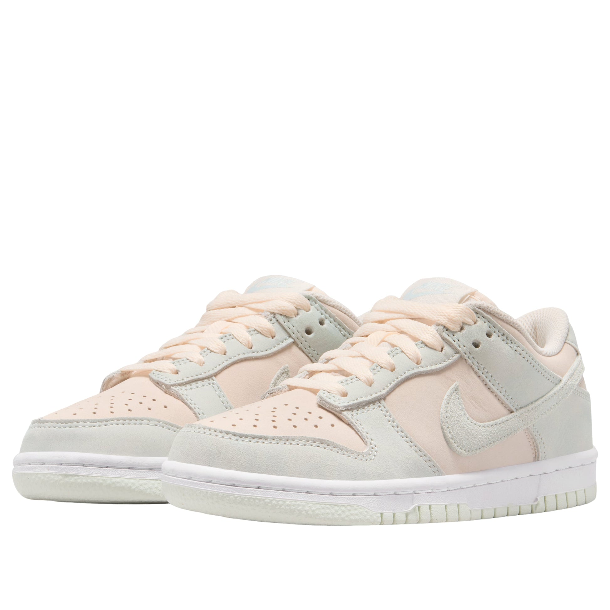(GS) Nike Dunk Low Suede 'Chalk Barely Green' IH4574-100