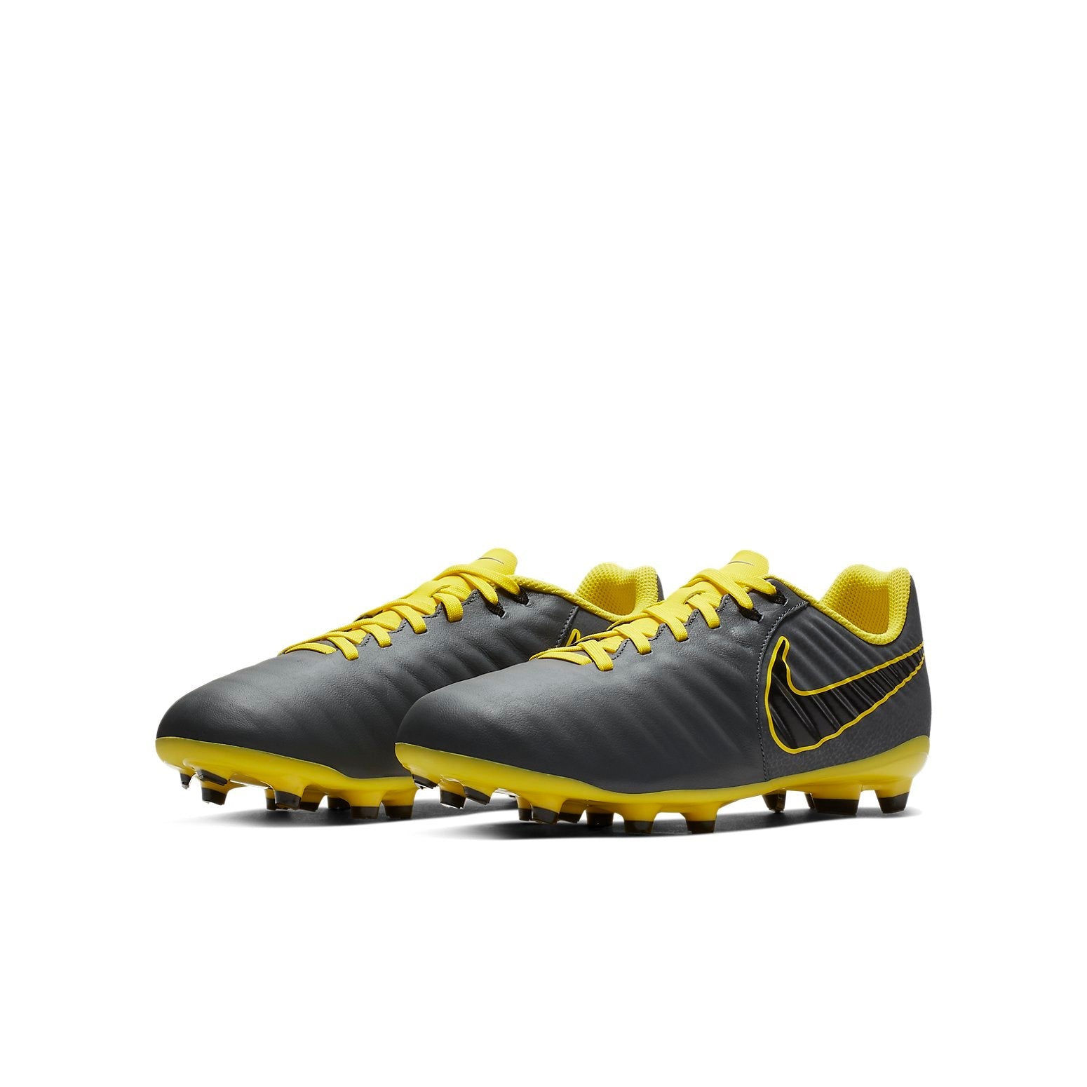 (GS) Nike Tiempo Legend 7 Academy MG 'Grey Yellow' AO2291-070