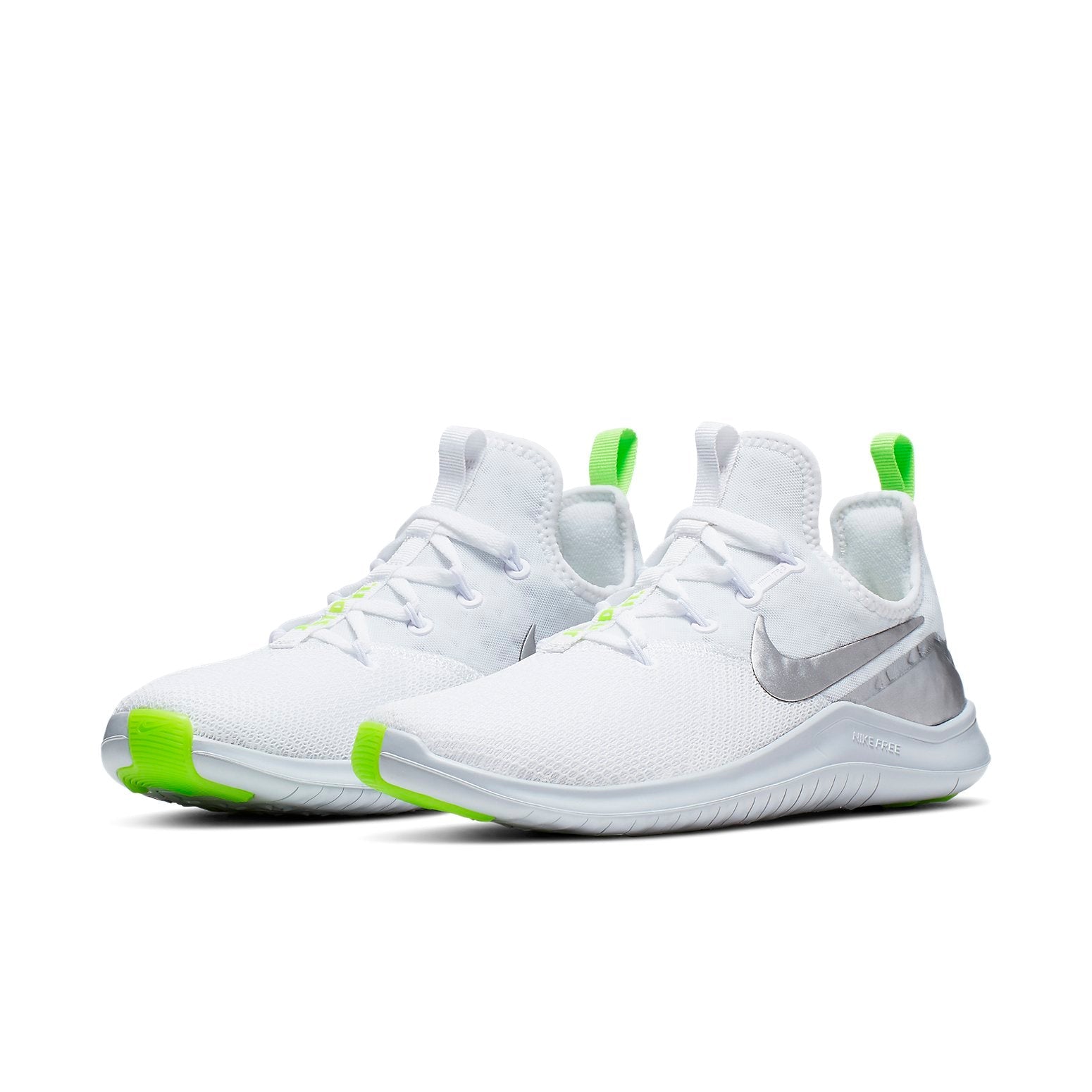 (WMNS) Nike Free TR8 White/Silver/Green 942888-103