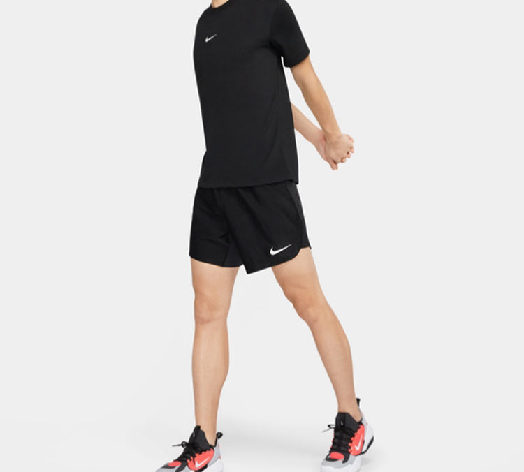 Nike Dri-FIT Swoosh Small Logo Short Sleeve Black CT6479-010