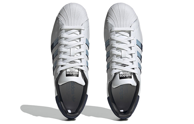 adidas Superstar Shoes 'White Navy' HQ2207