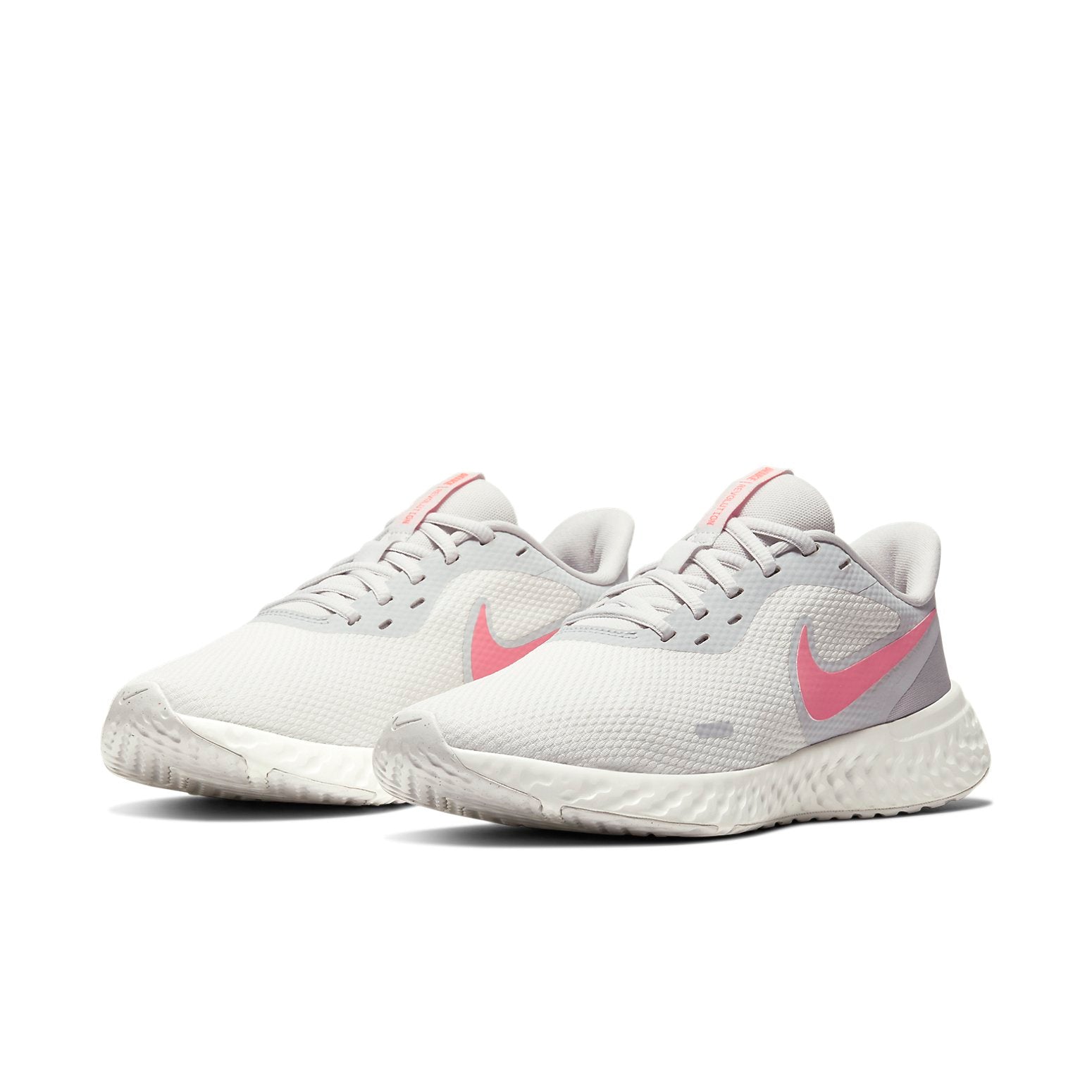 (WMNS) Nike Revolution 5 Grey/Pink BQ3207-101