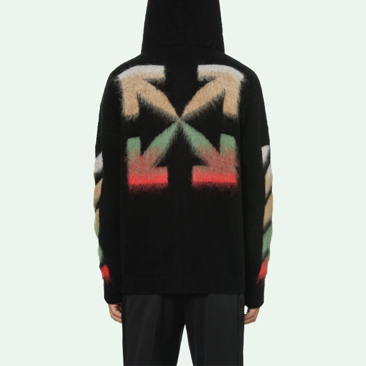Men's Off-White SS21 Suede Stripe Black OMHA037R21KNI0011084