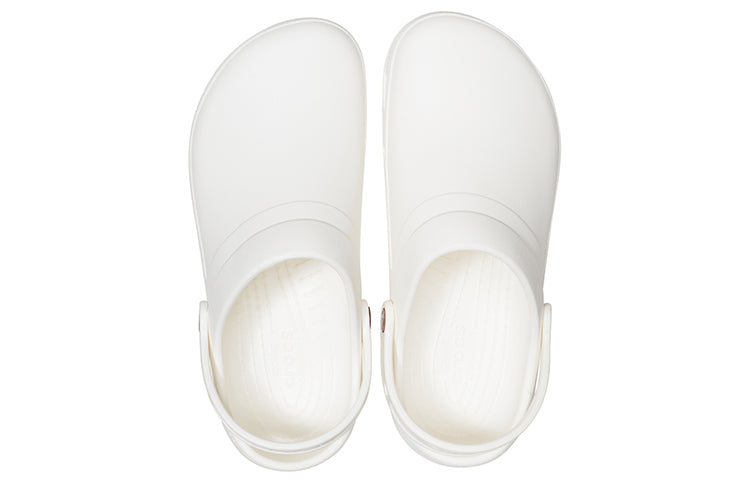 Crocs Wear-Resistant Cozy Sports Unisex White Brown Sandals 'White Brown' 205883-0FW