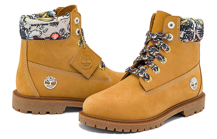 (WMNS) Timberland Made With Liberty Fabrics 6 Inch Boot 'Yellow' A5XA7W