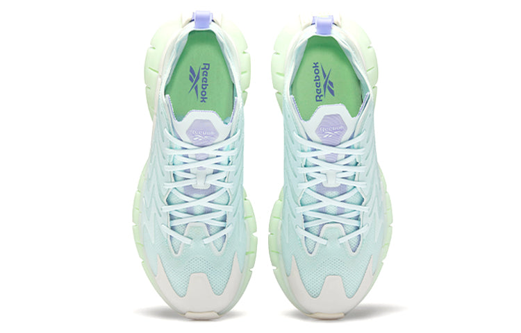 (WMNS) Reebok Zig Kinetica 21 Shoes White/Green FX9410