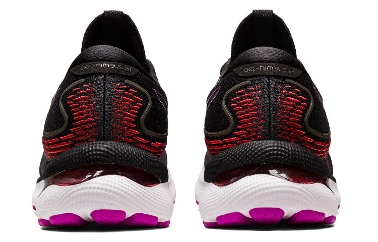 (WMNS) ASICS Gel-Nimbus 24 Wide 'Black Orchid' 1012B199-004