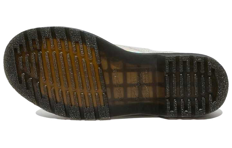 (WMNS) Dr. Martens 1460 Pascal Snake Metallic Silver snake pattern 26077100