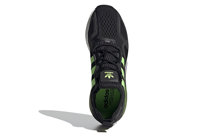 adidas originals ZX 2K Boost 'Black Green' FX0073