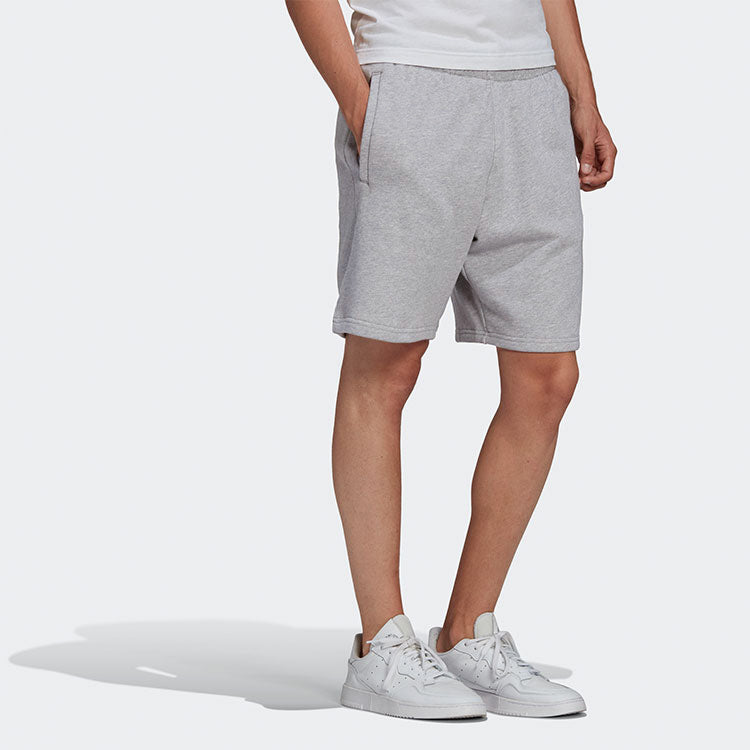 adidas originals Essential Short Embroidered Logo Casual Sports Shorts Gray GD2555