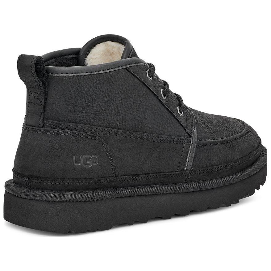 UGG Neumel Moc Boot 'Black Leather' 1130719-BLLE