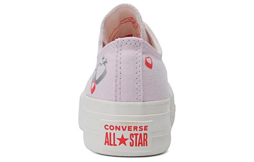 (WMNS) Converse Chuck Taylor All Star Lift Platform Y2K Heart Low Top 'Pale Pink' A09115C