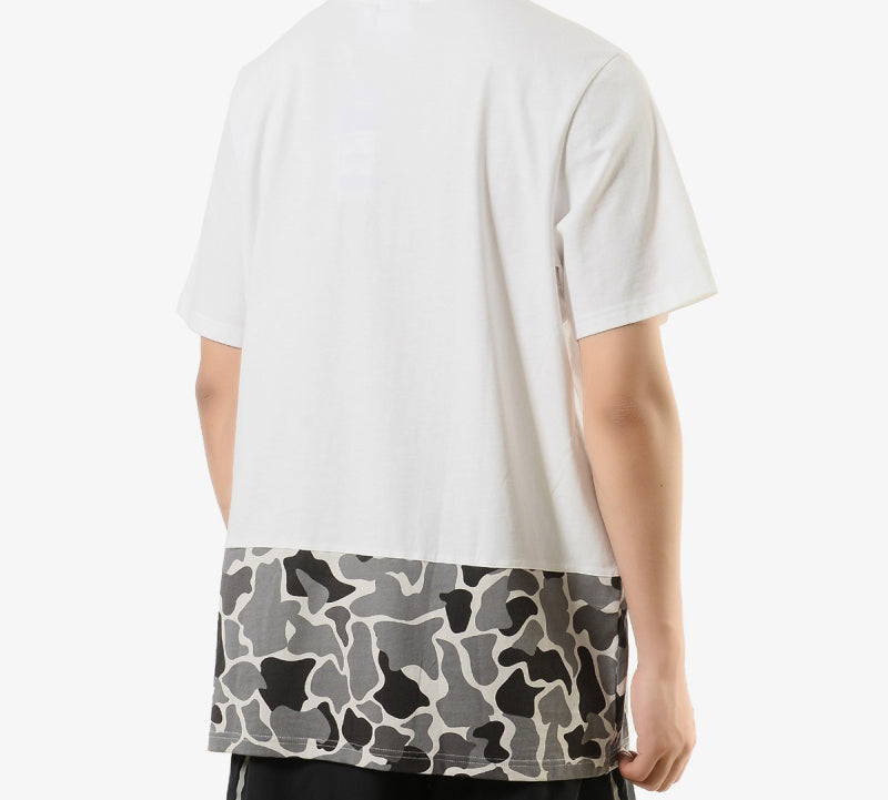 adidas originals Camouflage Leopard print Short Sleeve White DN8034
