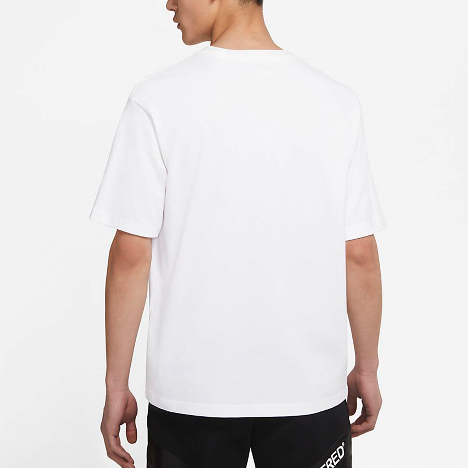 Men's Air Jordan 23 Engineered Alphabet Printing Sports Training Short Sleeve White T-Shirt CZ5182-100