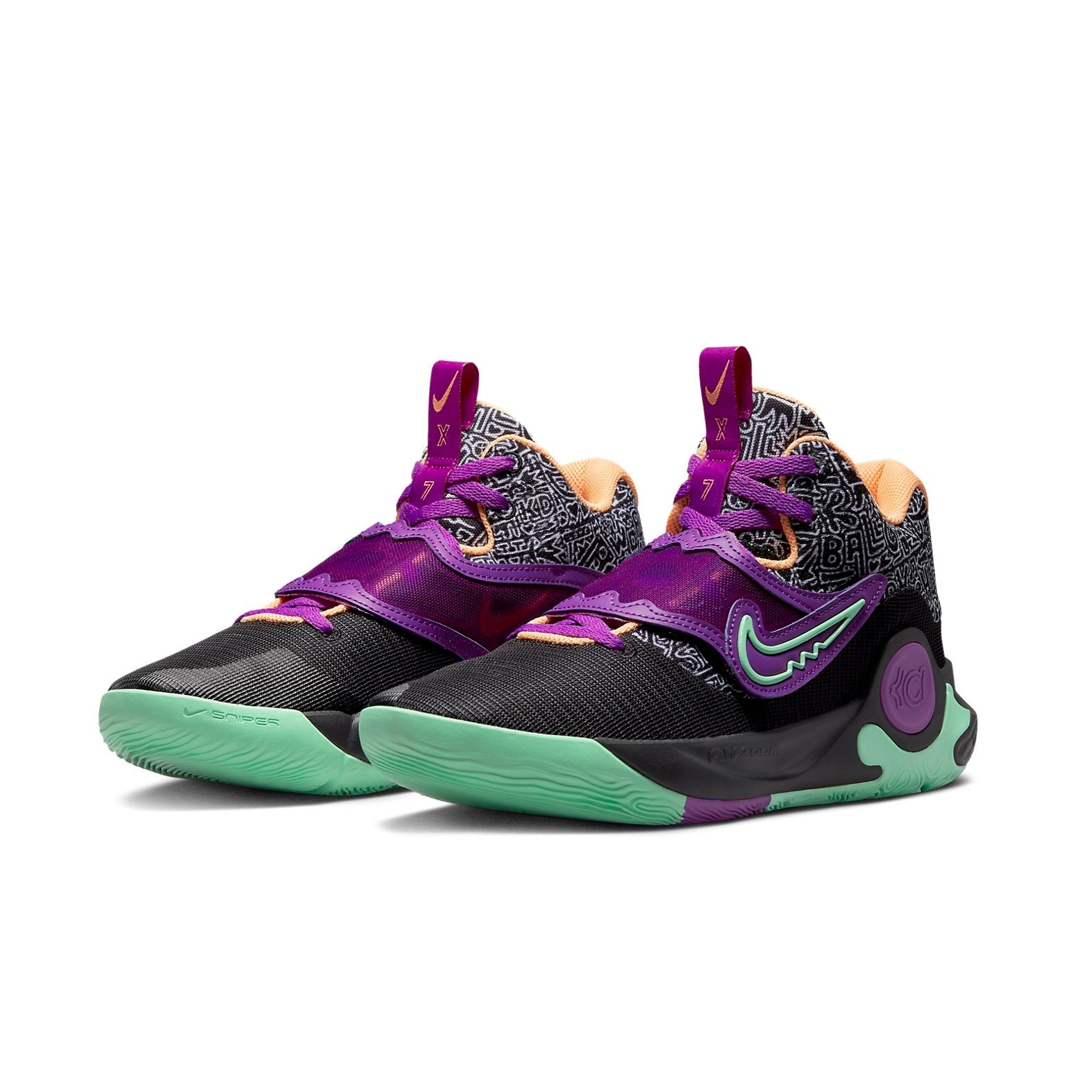 Nike KD Trey 5 X 'Black Purple' DD9538-013