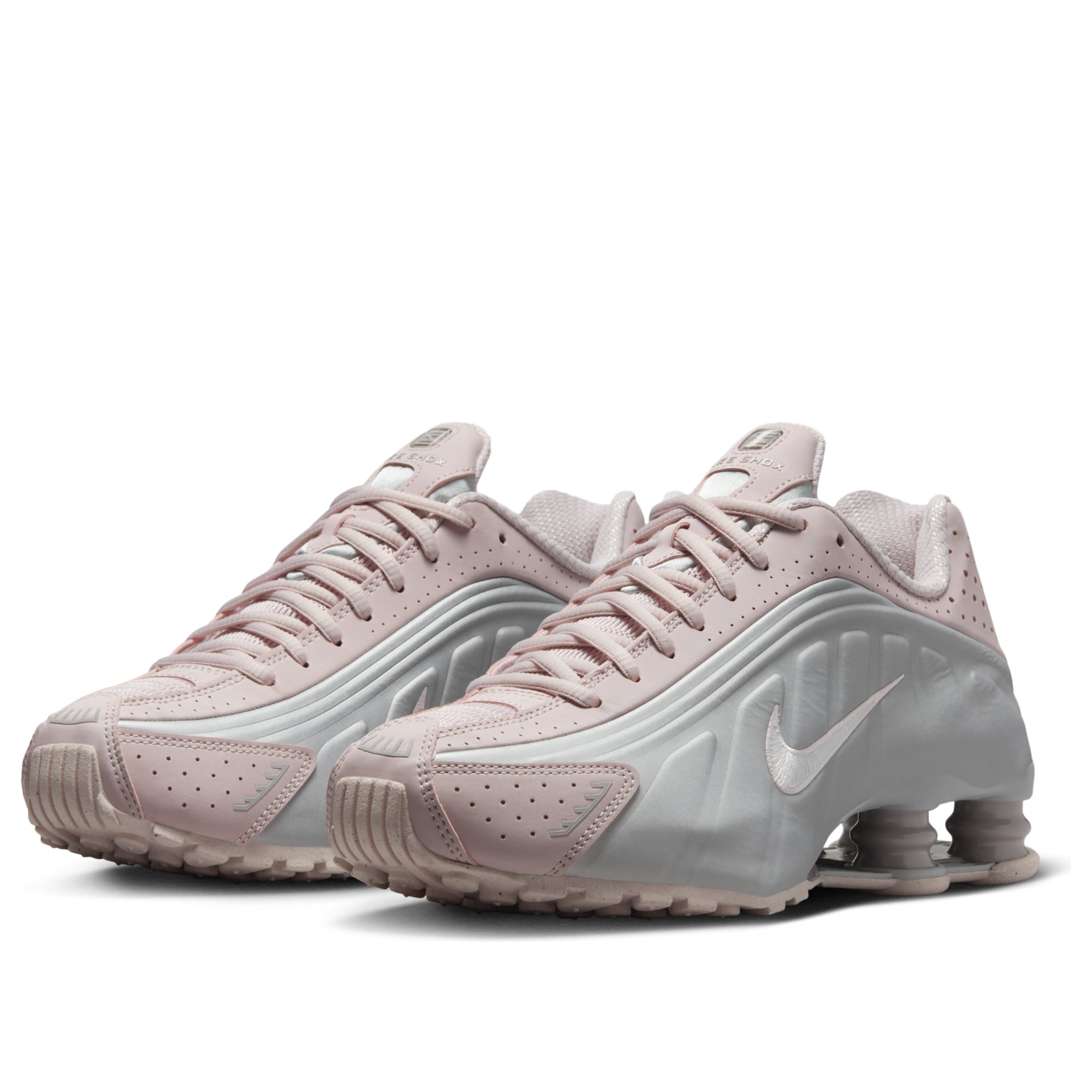 (WMNS) Nike Shox R4 'Barely Rose Metallic Platinum' AR3565-600