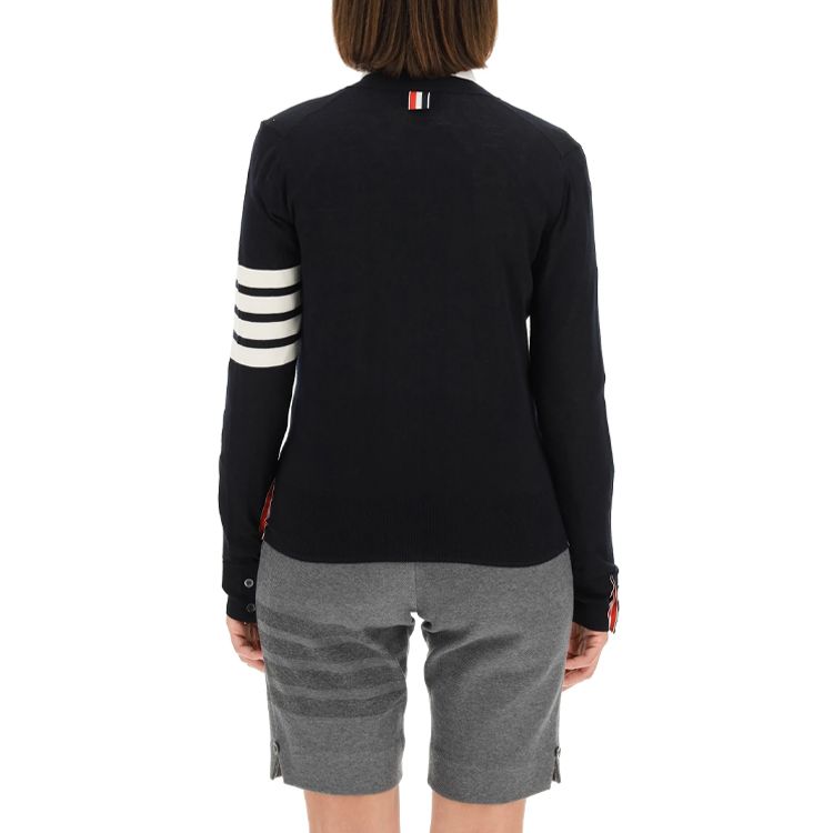(WMNS) THOM BROWNE Cardigan 'Navy' FKC334A-Y1014-415