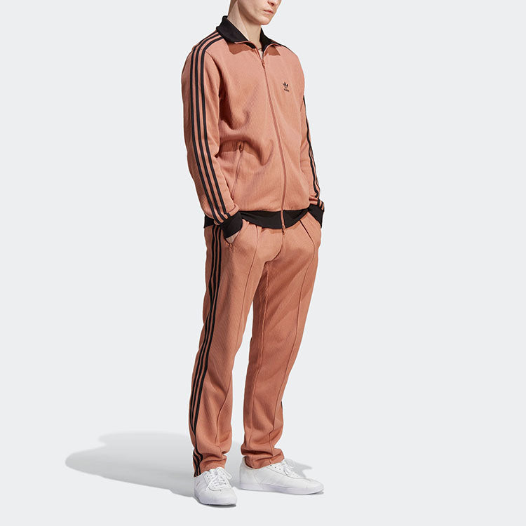 adidas originals Adicolor Classics Waffle Beckenbauer Track Jacket 'Clay Strata' HS2081